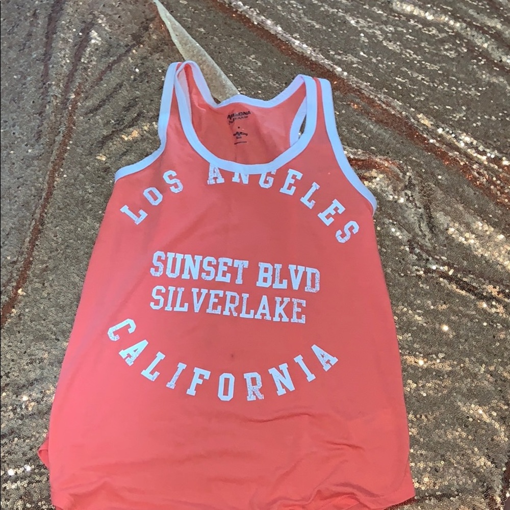 Peach tank top